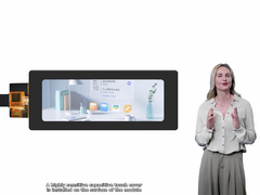 Module d'écran tactile LCD à longue bande de 3 pouces 268*800 pixels pour stylo à balayage