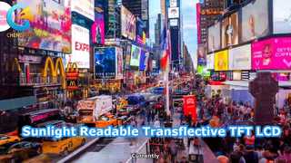 Module LCD TFT transflectif de 5 pouces lisible à la lumière du soleil