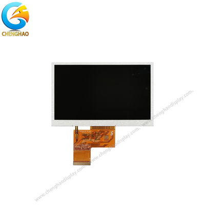 5.0 Inch 40pin High Brightness LCD Monitor 480*272 dots For Medical