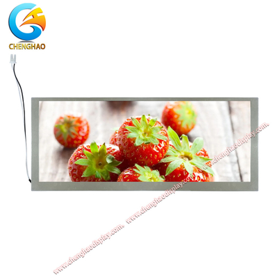 1280*480 Dots Widescreen I2c Lcd Display Module 10.3 Inch 60 Pins Fpc High Brightness