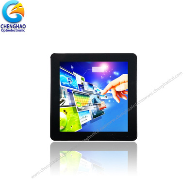 3Écran tactile quadré de 0,95 pouce 24 bits RGB tout noir effet 480X480 Panneau LCD TFT