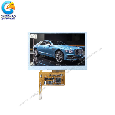 Module LCD couleur 480x272 4,3 pouces Ips Tft Écran avec 10 broches FPC