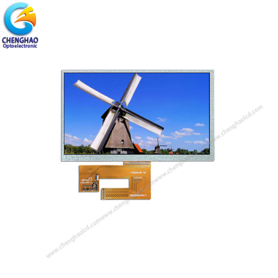 Écran LCD haute résolution 1024x600 large température 7.0 pouces affichage LCD