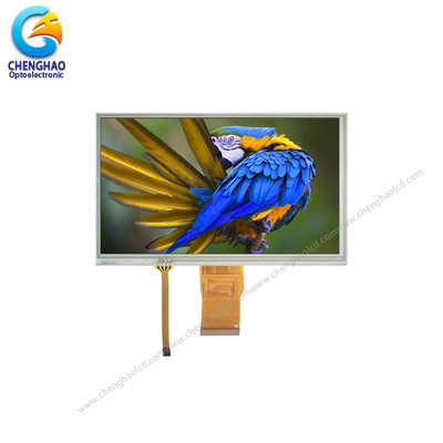 Écran tactile HD petit 1024x600 avec panneau tactile résistif