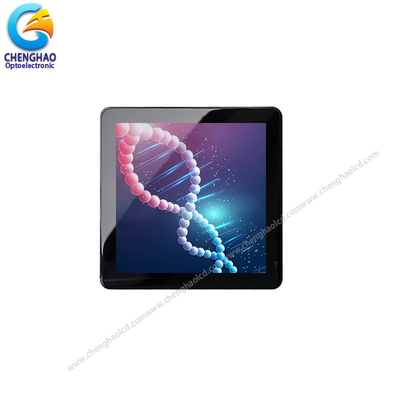 Affichage LCD tactile tout noir à effet carré de 3,95 pouces TFT LCD