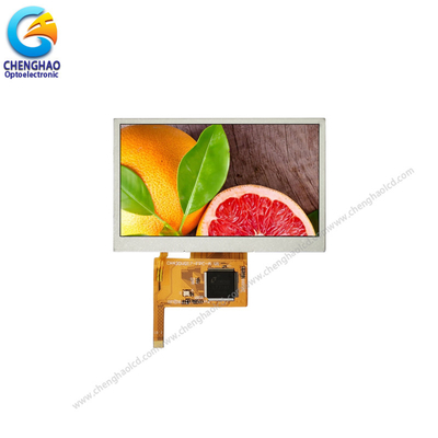 Interface lisible de Pin SPI de pouce 480x272 10 de l'affichage 4,3 de TFT LCD de lumière du soleil