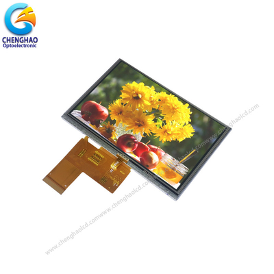 40 écran tactile d'affichage à cristaux liquides de résolution de pouce 800*480 de Pin Lcd Screen 5 petit