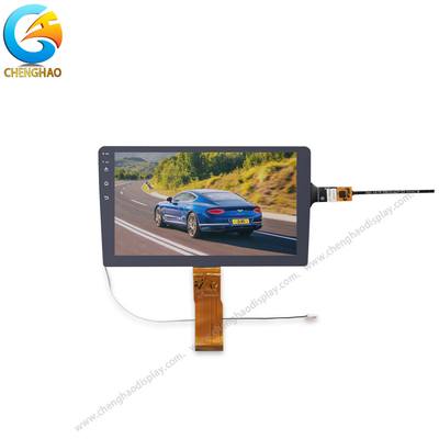 9 affichage de l'écran de moniteur de voiture de pouce 60pin LVDS 1280*720dots TFT LCD