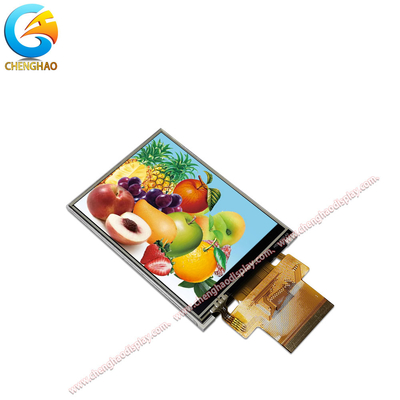3,2 pouces module d'affichage de TFT LCD 6 heures avec la rayure verticale de RVB