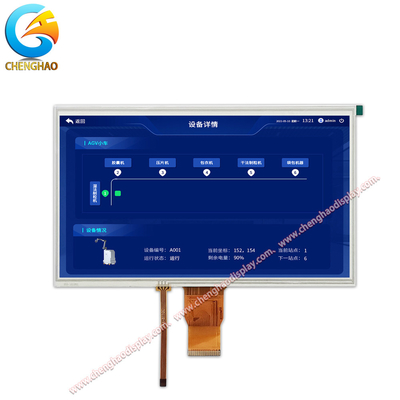 Module d'affichage LCD à écran tactile résistif 10,1 pouces 16,7m Couleurs