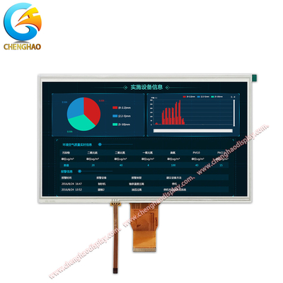 Affichage tactile à couleur complète Module LCD Tft Interface HDMI 50000h Durée de vie 10,1 pouces