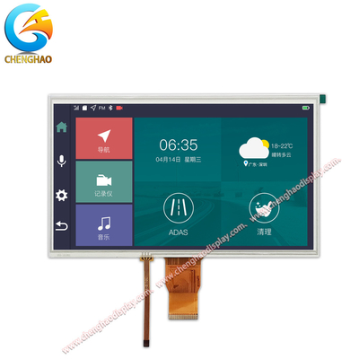 Module d'affichage LCD à angle de vue gratuit 50000h Durée de vie 50 broches Fpc 10,1 pouces personnalisé