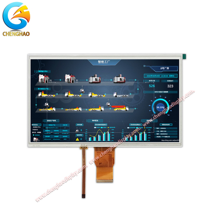 10.1 pouce Taille Écran couleur Tft Module LCD 1024x600 Pixels Lcm