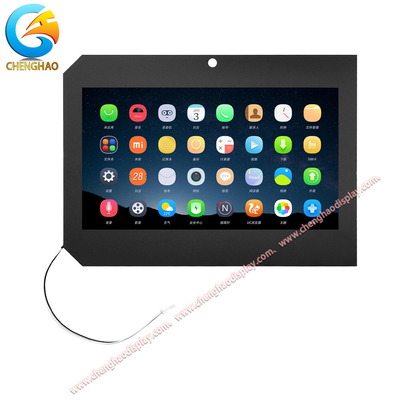 Affichage TFT LCD 30 broches 1280x720 8 pouces avec couverture en verre tactile de 0,7 mm