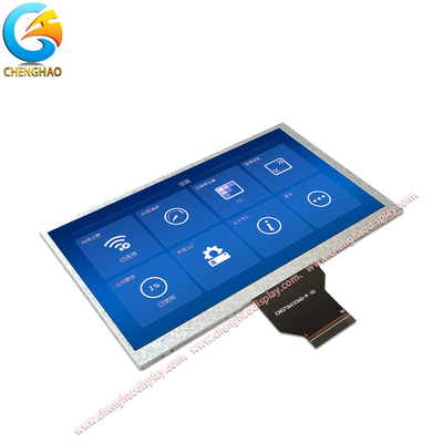 Écran LCD personnalisé de 7 pouces 800*480 Résolution 50 broches Affichage Tft couleur