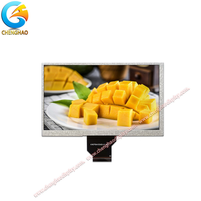 Vente en gros d'un écran LCD personnalisé de 7 pouces à résolution 800x480 Interface RVB