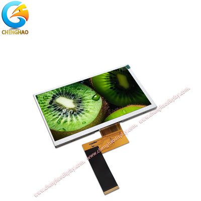 Affichage LCD TFT IPS 800x480 40 broches Interface RVB Écran couleur de 7 pouces