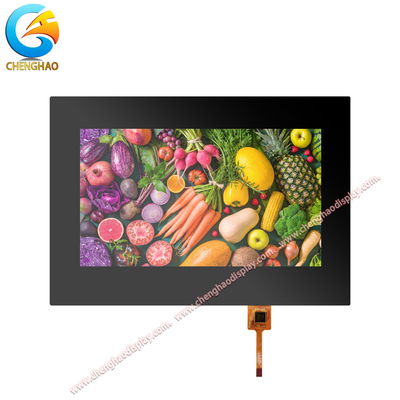 Module d'affichage LCD haute luminosité 7 pouces 1024 600 couleur Tft avec toucher capacitif