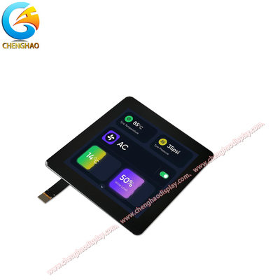 Écran tactile LCD tout en noir 4 pouces 480x480 avec interface MIPI