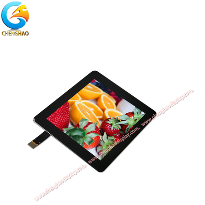 Écran tactile tout en noir écran LCD 4 pouces 480*480 Écran Tft Carré Pour Applications Industrielles