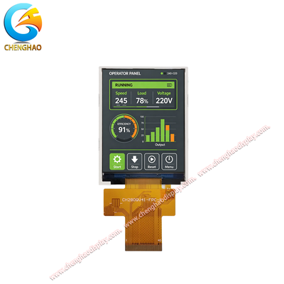 Module d'affichage LCD TFT IPS de 2,8 pouces 240x320 QSPI 300 nits pour IHM industrielles