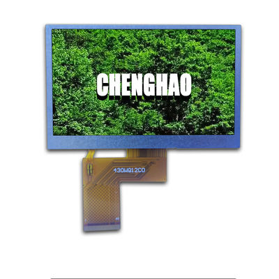 FPC RGB 4,3 pouces affichage IPS LCD Transmissif 300 cd/m2 ROHS