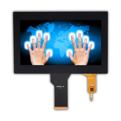 Moniteur LCD TFT RGB 7in 24 bits en couleur réelle Rohs 200cd/m2