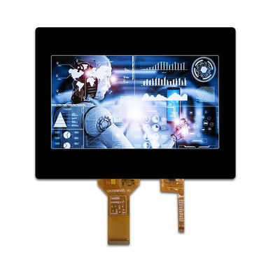 Écran LCD industriel de 7 pouces et 850 pouces CTP I2C Transmissif TN Capacitif