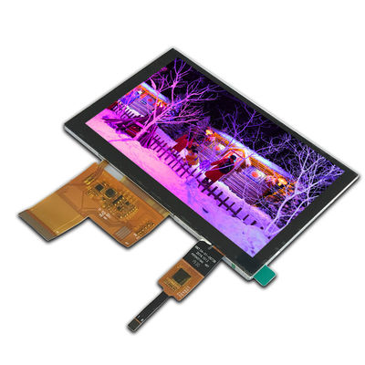 Module d'écran tactile LCD ISO9001 de 5 pouces 800x480 24 bits RVB