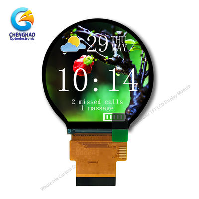 CH210WV01A Écran LCD TFT rond de 2,1 pouces 480x480 Panneau LCD lisible à la lumière du soleil