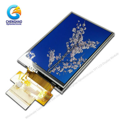 ISO9001 300cd/M2 Tft Panneau LCD Écran à film mince SPI MCU ST7789V