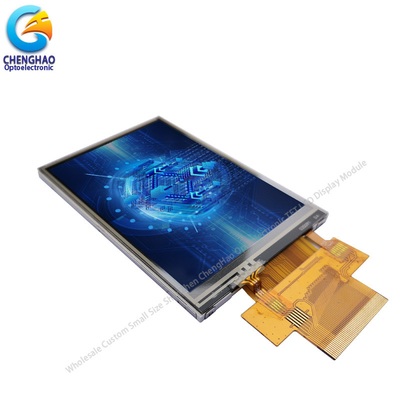 3Écran tactile résistif TFT de 0,5 pouce 320*480 points avec interface RGB 18 bits