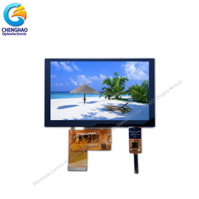 Module d'affichage LCD de 5 pouces 800*480 points 300 cd/m2 Moniteur LCD médical TFT