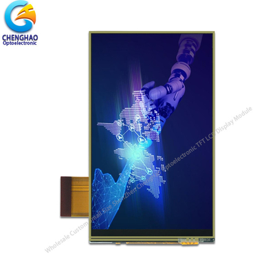 Moniteur d'affichage LCD industriel SPI Transmissif 24 bits RVB 300 cd/m2