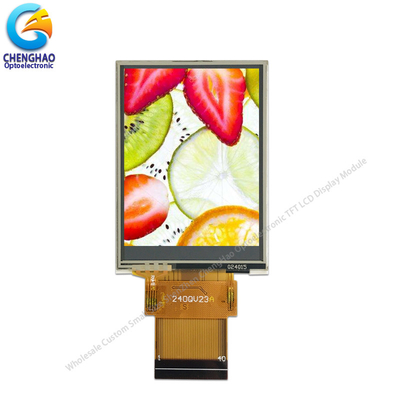 Écran tactile LCD TFT TN à transmission 2.4in 240x320 300cd/m2