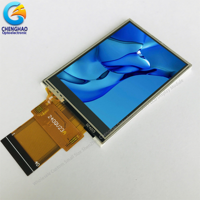 Écran tactile multi résistif de 240x320 SPI affichage Tft LCD sans halogène de 2,4 pouces