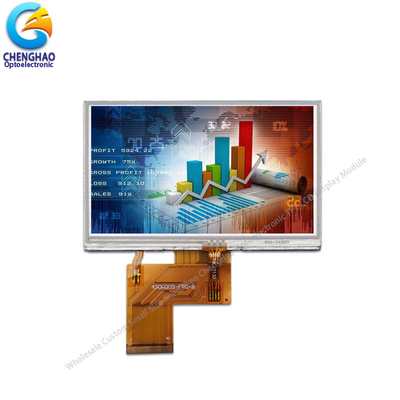 Écran LCD résistif FPC 230cd/M2 Moniteur à transistor à film mince 480x272 pouces