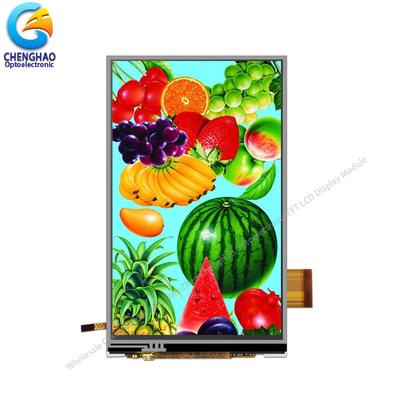 Module d'affichage LCD à écran tactile résistif de 5 pouces 480x854 points 400nits Rétroviseur